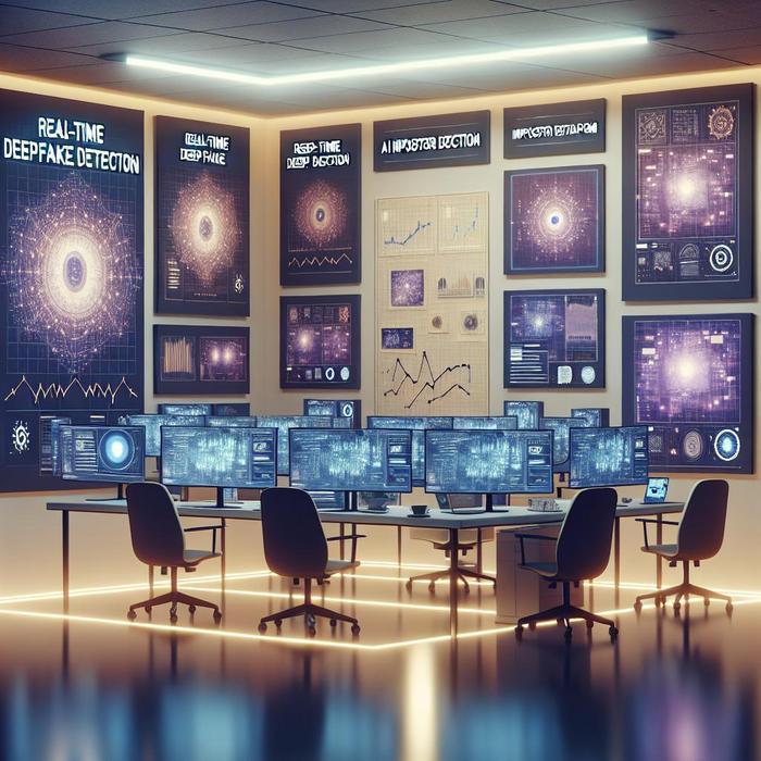 Real-time deepfake detection platform