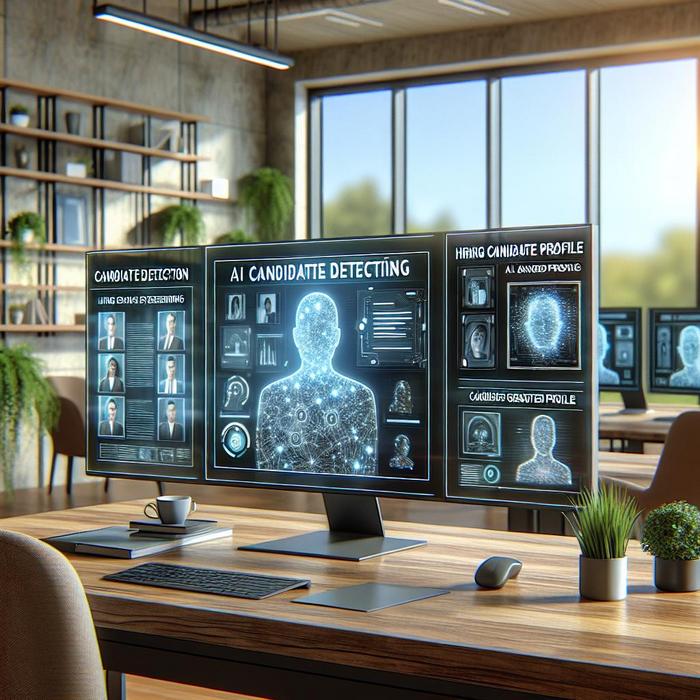 AI-generated candidate profile detection