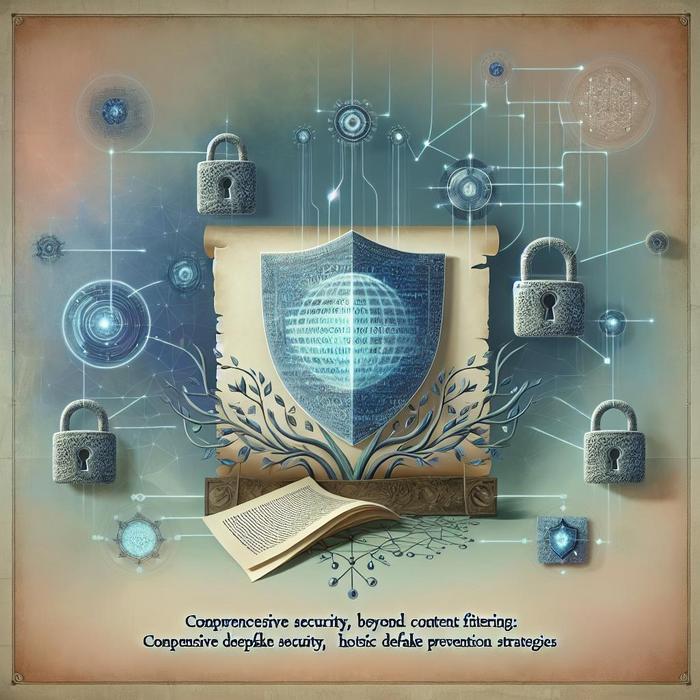 Prevention deepfake with holistic strategies