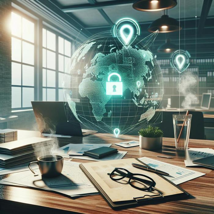 Geolocation capabilities for hiring verification