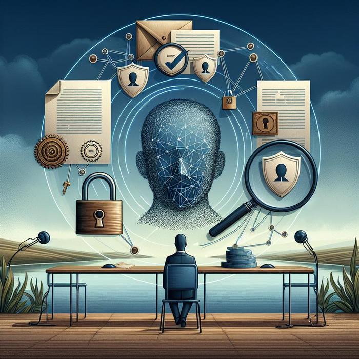 Identity verification for business communications