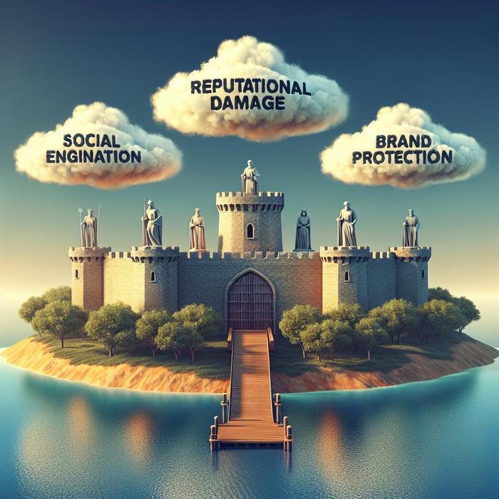 Preventing reputational damage from social engineering