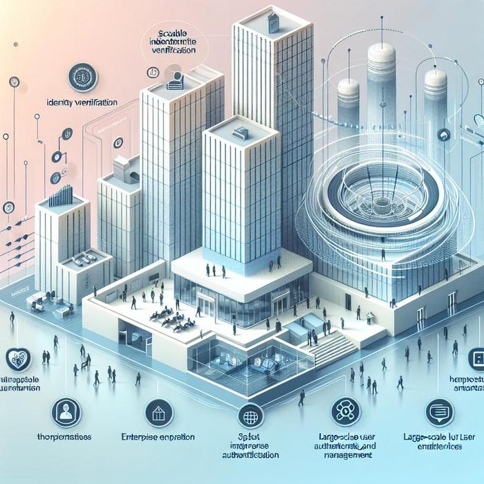 Scalable identity verification for large enterprises