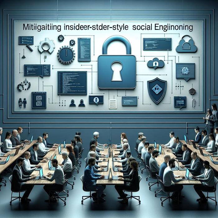 Mitigating Insider-Style Social Engineering in Collaboration Chats