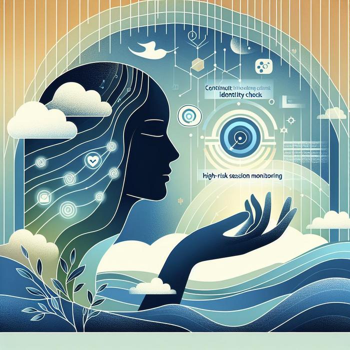 Continuous Identity Check for High-Risk Sessions