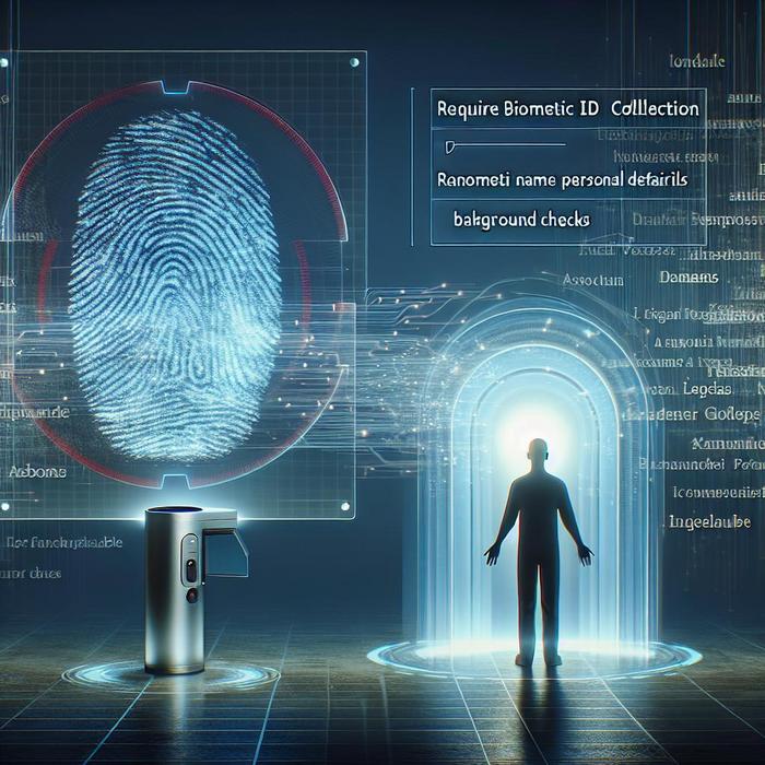 Require Biometric ID Collection for Background Checks