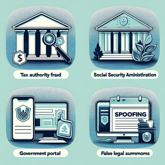 Fake Legal Summons Phishing from Tax Authorities