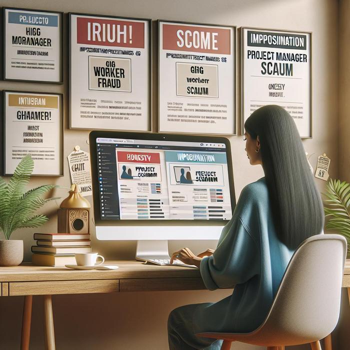 Impersonating Freelance Project Managers (Gig)