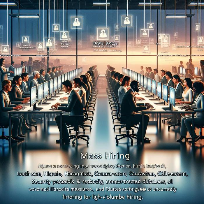 Reducing Identity Friction for High-Volume Hiring