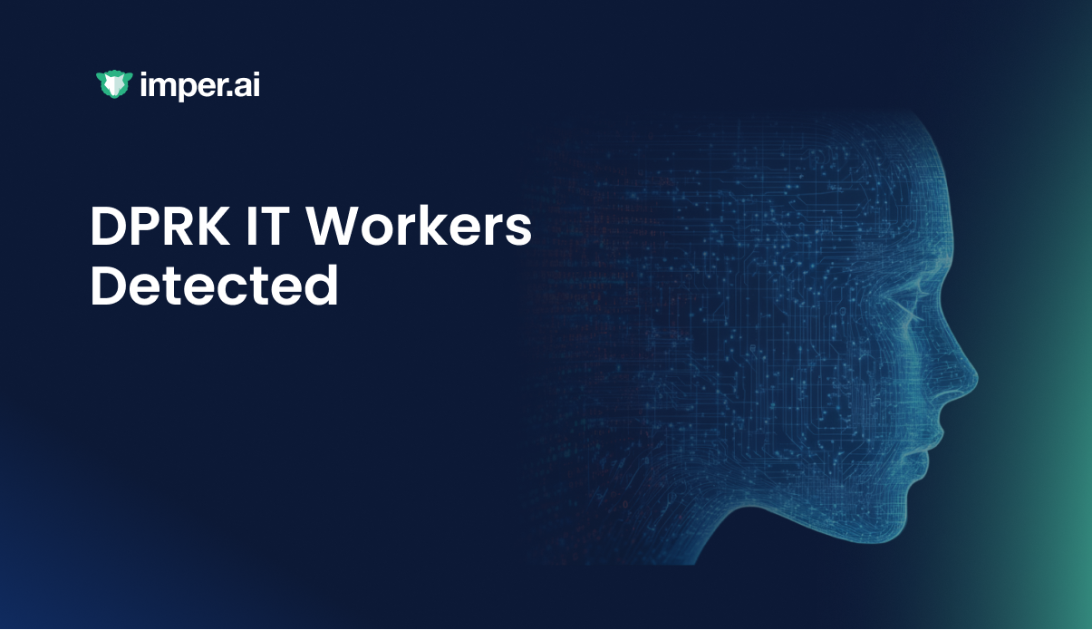 Four DPRK IT Workers Entered The Hiring Pipeline. Infrastructure-Layer Detection Stopped Them.